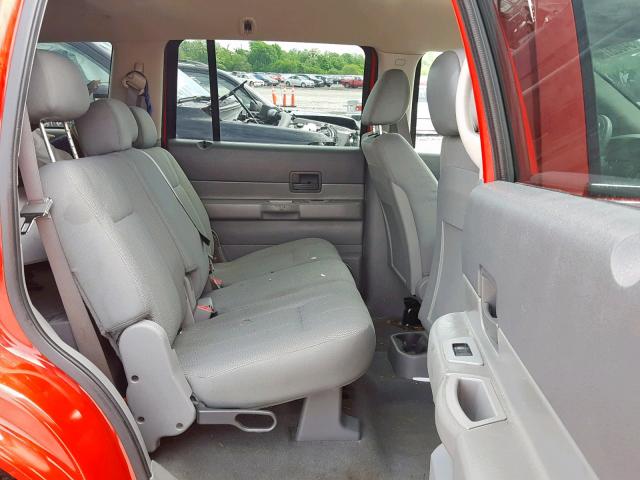 1D4HD38N34F122785 - 2004 DODGE DURANGO ST RED photo 6