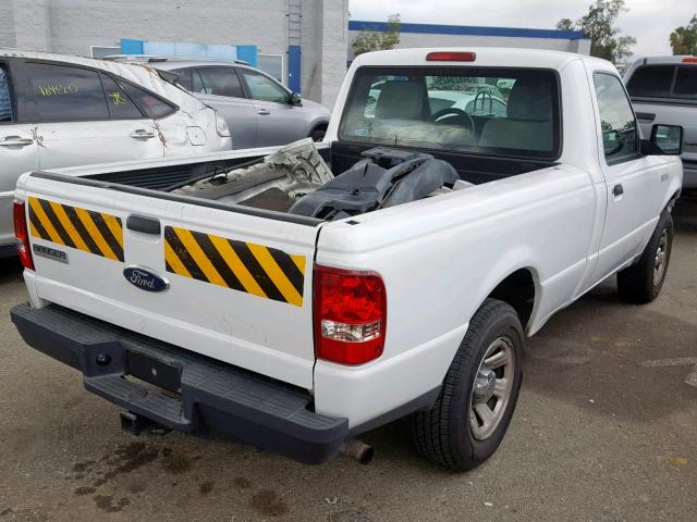 1FTKR1AD1BPA69683 - 2011 FORD RANGER WHITE photo 4