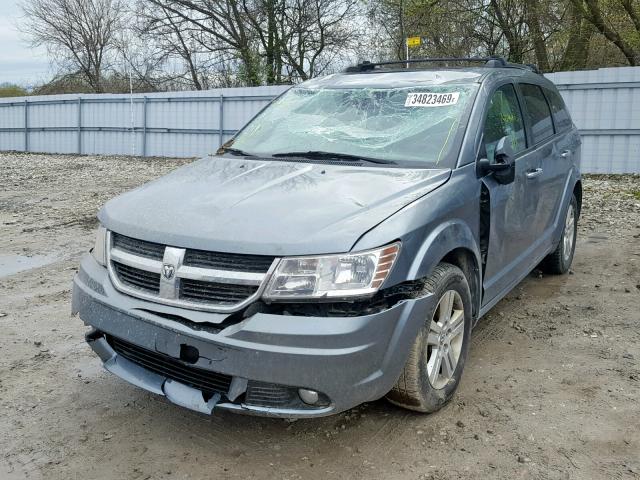 3D4PH6FV9AT261678 - 2010 DODGE JOURNEY R/ GRAY photo 2