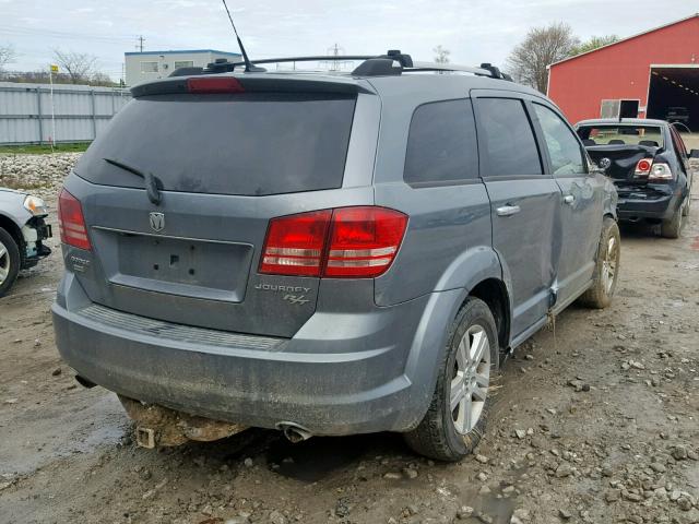 3D4PH6FV9AT261678 - 2010 DODGE JOURNEY R/ GRAY photo 4