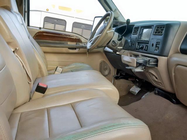 1FTNW21P94EB93950 - 2004 FORD F250 SUPER WHITE photo 5