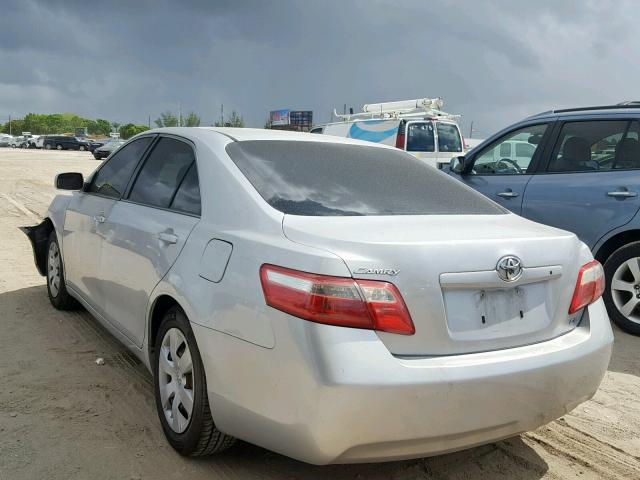 4T1BE46K87U545842 - 2007 TOYOTA CAMRY NEW SILVER photo 3