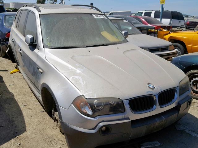 WBXPA93425WD16900 - 2005 BMW X3 3.0I SILVER photo 1