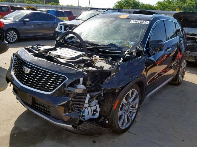 1GYFZCR44KF123804 - 2019 CADILLAC XT4 PREMIU BLACK photo 2