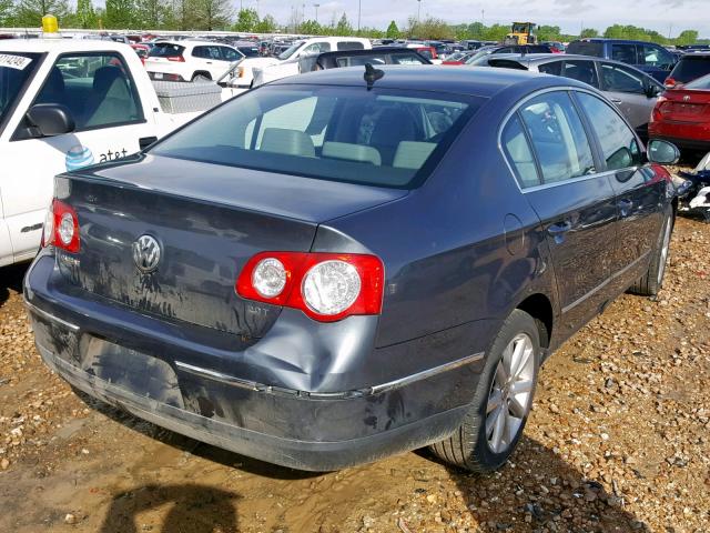 WVWJK7AN4AE076908 - 2010 VOLKSWAGEN PASSAT KOM GRAY photo 4