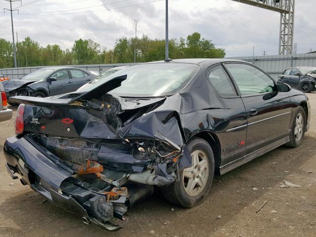 2G1WX15K139441628 - 2003 CHEVROLET MONTE CARL BLACK photo 4