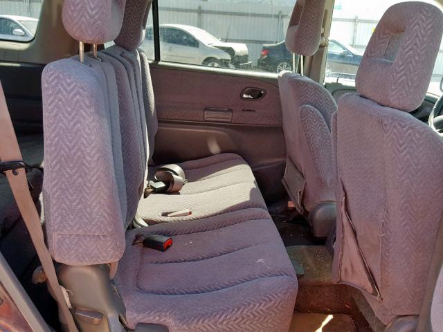 JS3TX92VX14104450 - 2001 SUZUKI GRAND VITA BURGUNDY photo 6