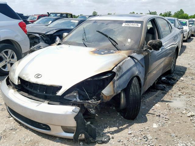 JTHBF30G630137078 - 2003 LEXUS ES 300 GRAY photo 2