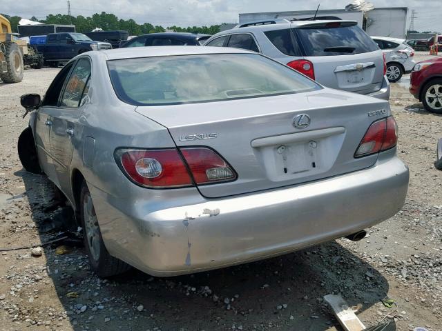 JTHBF30G630137078 - 2003 LEXUS ES 300 GRAY photo 3