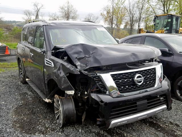 JN8AY2ND0JX002283 - 2018 NISSAN ARMADA SV BLACK photo 1