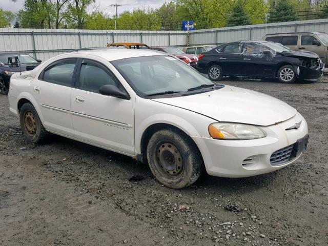 1C3EL46X51N623194 - 2001 CHRYSLER SEBRING LX WHITE photo 1