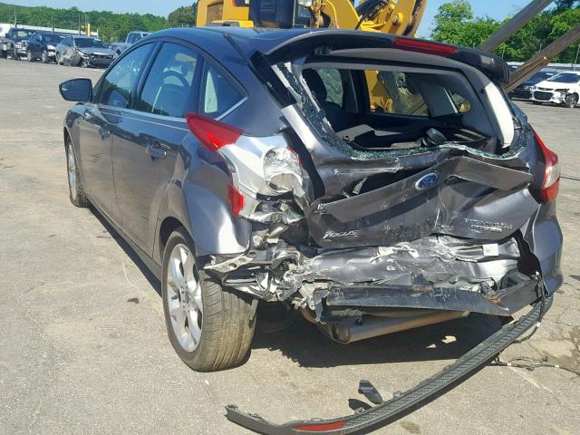 1FADP3N24EL126236 - 2014 FORD FOCUS TITA GRAY photo 3