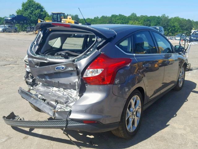 1FADP3N24EL126236 - 2014 FORD FOCUS TITA GRAY photo 4