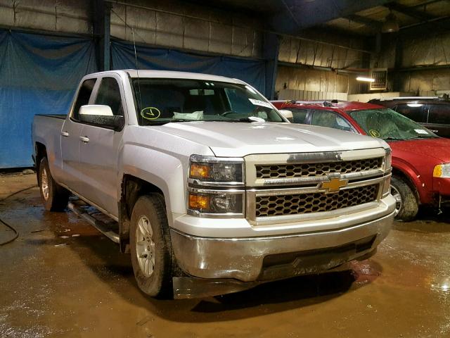 1GCRCREH2FZ368685 - 2015 CHEVROLET SILVERADO SILVER photo 1