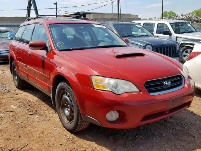 4S4BP67C964311382 - 2006 SUBARU LEGACY OUT MAROON photo 1