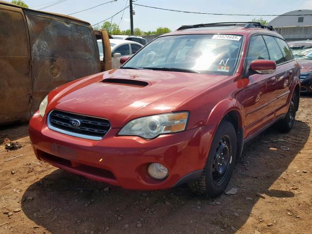 4S4BP67C964311382 - 2006 SUBARU LEGACY OUT MAROON photo 2