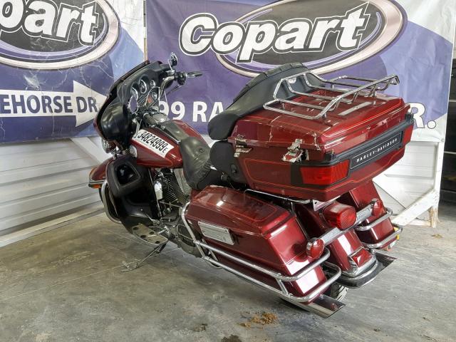 1HD1FLW173Y615X50 - 2003 HARLEY-DAVIDSON FLHTCUI SH MAROON photo 3