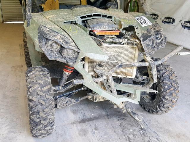 3JBKGAN21JJ001004 - 2018 CAN-AM COMMANDER GREEN photo 9