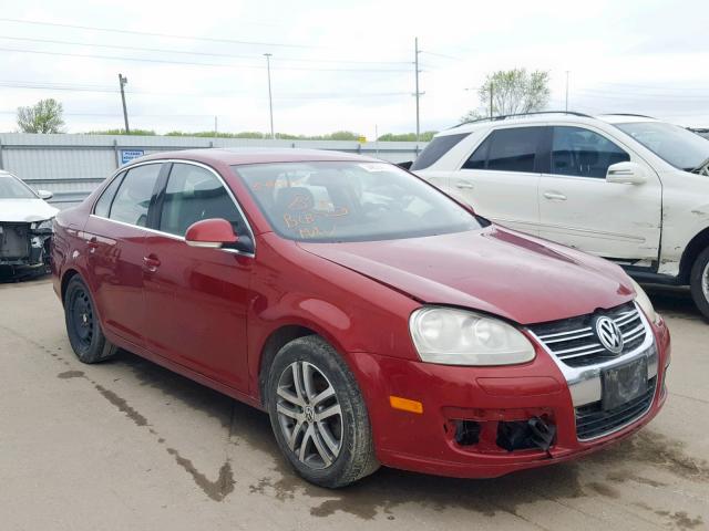 3VWST71K06M684351 - 2006 VOLKSWAGEN JETTA TDI RED photo 1