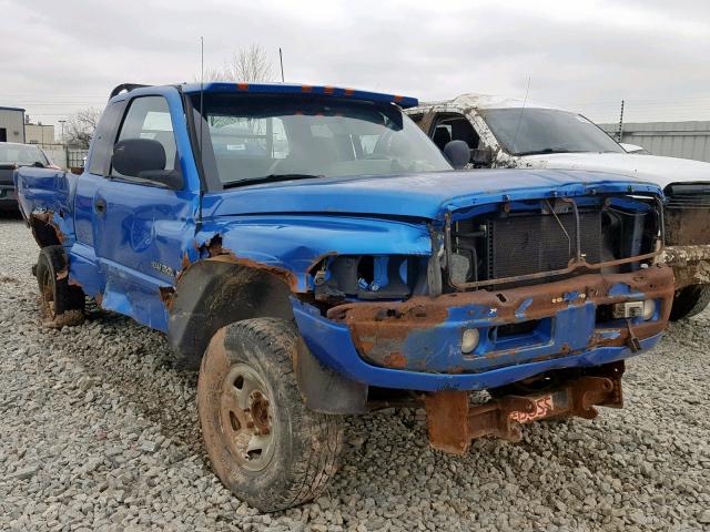 3B7KF22Z9WG164804 - 1998 DODGE RAM 2500 BLUE photo 1