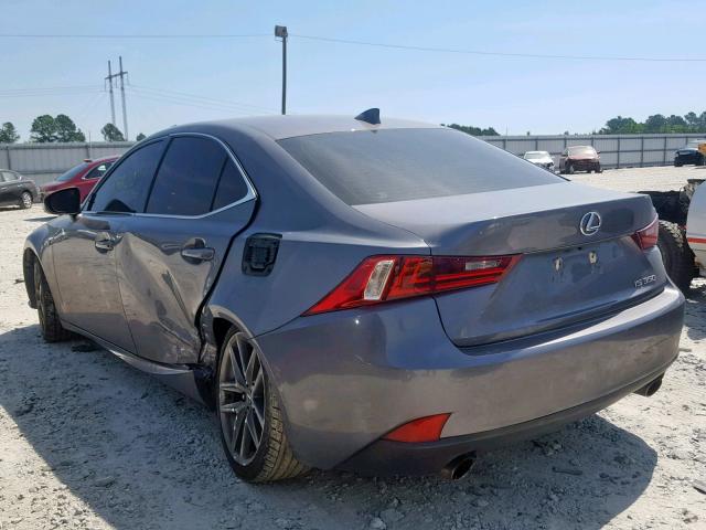 JTHBE1D26E5014229 - 2014 LEXUS IS 350 GRAY photo 3