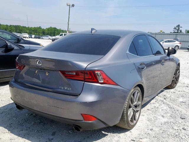 JTHBE1D26E5014229 - 2014 LEXUS IS 350 GRAY photo 4