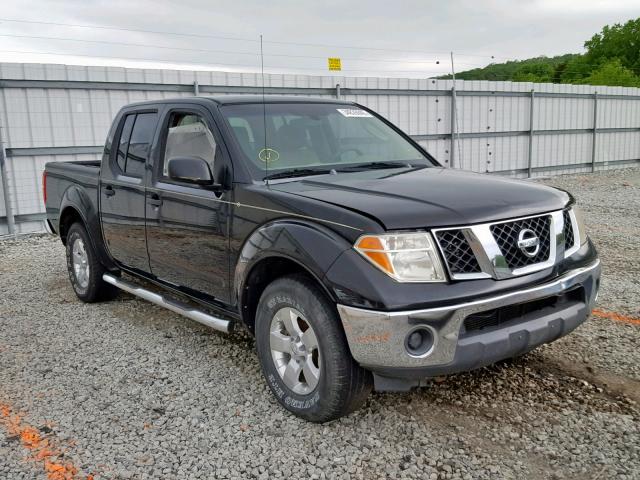 1N6AD07U47C438303 - 2007 NISSAN FRONTIER C BLACK photo 1