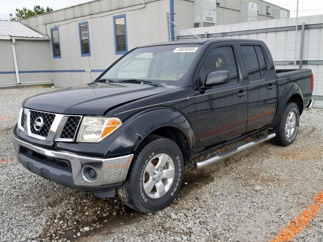 1N6AD07U47C438303 - 2007 NISSAN FRONTIER C BLACK photo 2