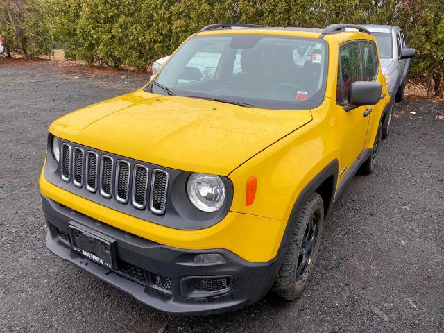 ZACCJAAH9FPC20440 - 2015 JEEP RENEGADE SPORT  photo 2