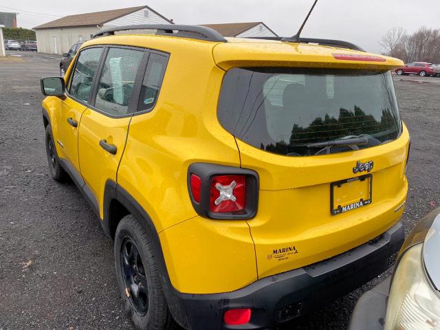 ZACCJAAH9FPC20440 - 2015 JEEP RENEGADE SPORT  photo 3