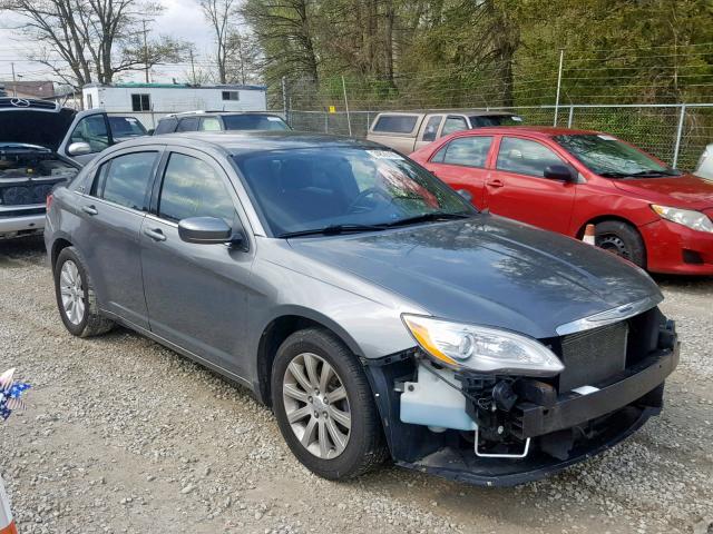 1C3CCBBB4DN601889 - 2013 CHRYSLER 200 TOURIN GRAY photo 1