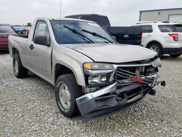 1GTCS148X58101939 - 2005 GMC CANYON GOLD photo 1