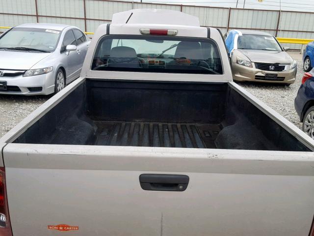 1GTCS148X58101939 - 2005 GMC CANYON GOLD photo 6