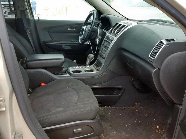 1GKER13798J203473 - 2008 GMC ACADIA SLE GOLD photo 5