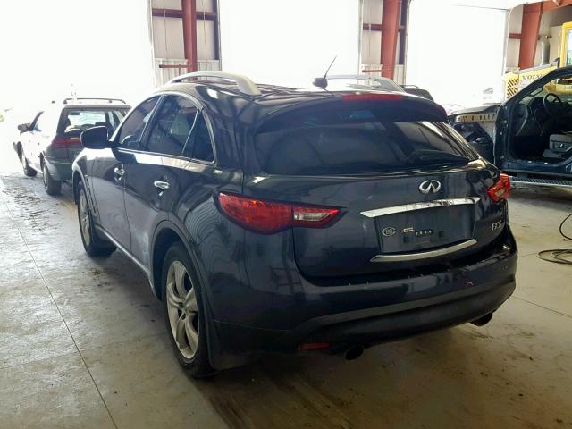 JNRAS18W99M152295 - 2009 INFINITI FX35 GRAY photo 3