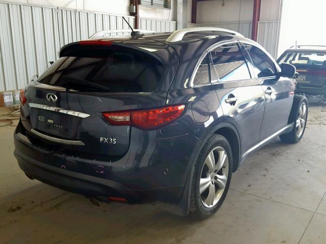 JNRAS18W99M152295 - 2009 INFINITI FX35 GRAY photo 4