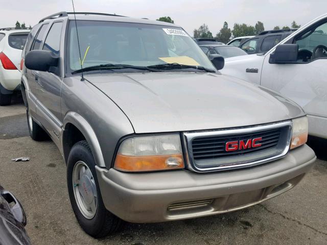 1GKCS13W212114802 - 2001 GMC JIMMY BEIGE photo 1