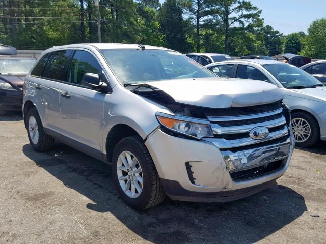 2FMDK3GCXEBA41041 - 2014 FORD EDGE SE SILVER photo 1