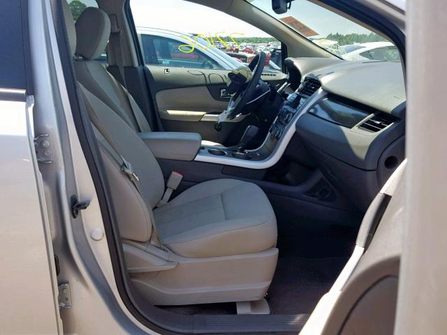 2FMDK3GCXEBA41041 - 2014 FORD EDGE SE SILVER photo 5