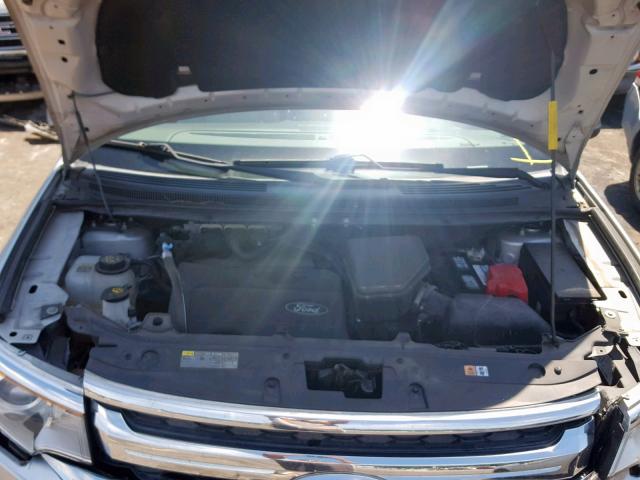 2FMDK3GCXEBA41041 - 2014 FORD EDGE SE SILVER photo 7