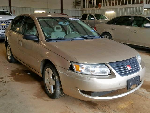 1G8AJ58F36Z133101 - 2006 SATURN ION LEVEL TAN photo 1
