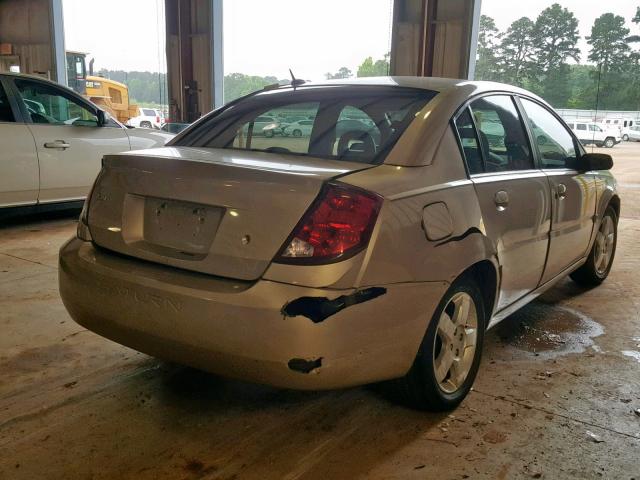 1G8AJ58F36Z133101 - 2006 SATURN ION LEVEL TAN photo 4