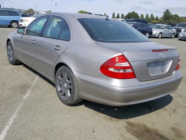 WDBUF56J26A814746 - 2006 MERCEDES-BENZ E 350 BEIGE photo 3