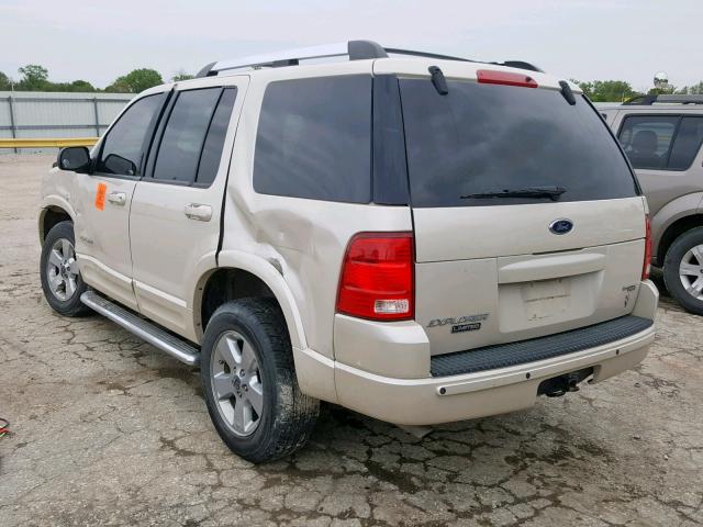 1FMDU65W95ZA60086 - 2005 FORD EXPLORER L BEIGE photo 3