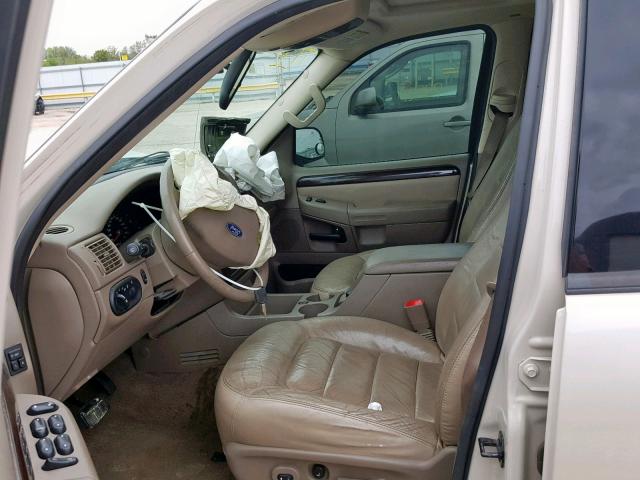 1FMDU65W95ZA60086 - 2005 FORD EXPLORER L BEIGE photo 5