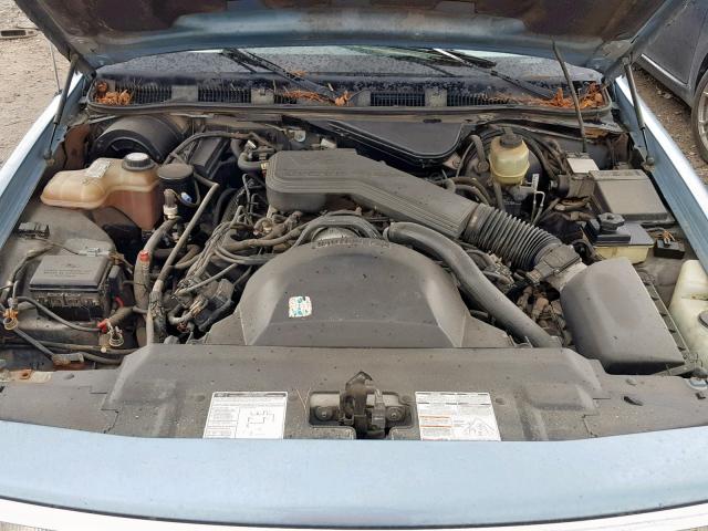 2MELM75W3PX670885 - 1993 MERCURY GRAND MARQ BLUE photo 7