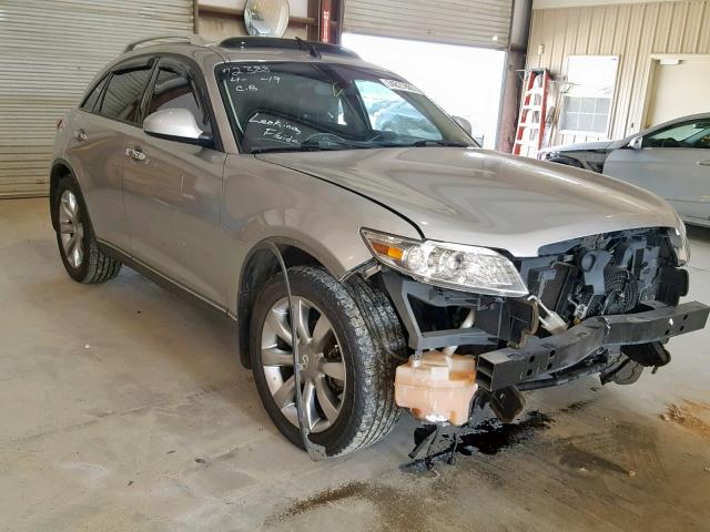 JNRBS08W54X403089 - 2004 INFINITI FX45 SILVER photo 1