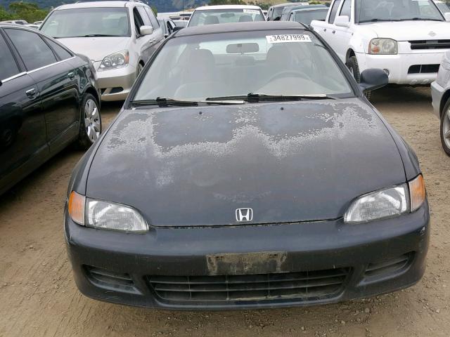 2HGEH2468PH531608 - 1993 HONDA CIVIC DX BLUE photo 9