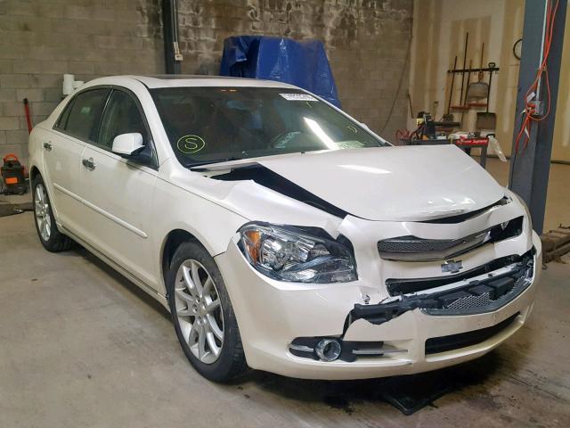 1G1ZE5E72A4146852 - 2010 CHEVROLET MALIBU LTZ WHITE photo 1