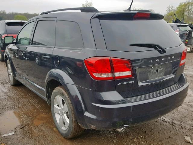 3D4PG1FG1BT516333 - 2011 DODGE JOURNEY MA BLACK photo 3